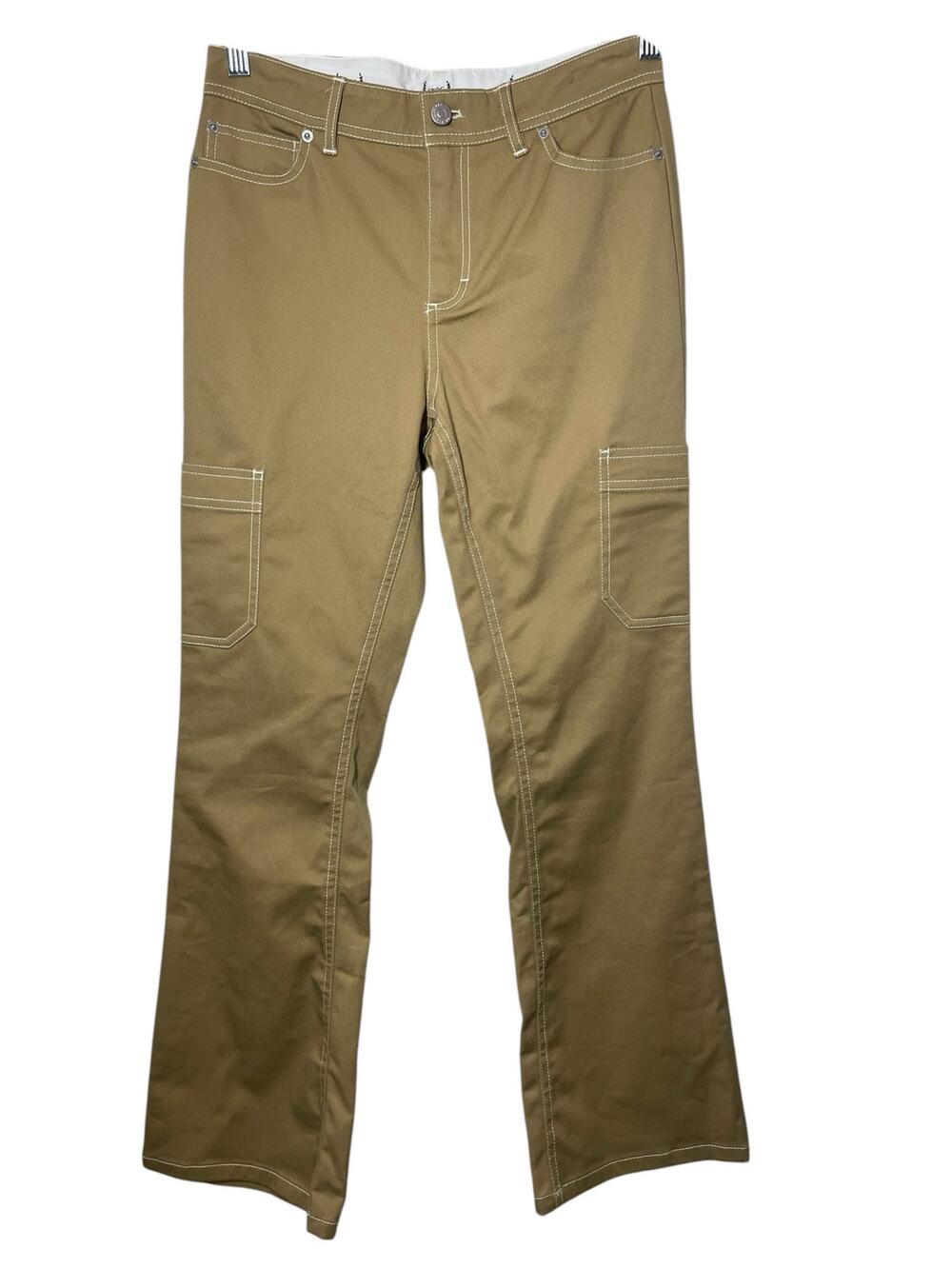 BDG Urban Outfitters Cargo Pants Sz 2 Light Sant NWT Beige Carpenter Khaki Wide